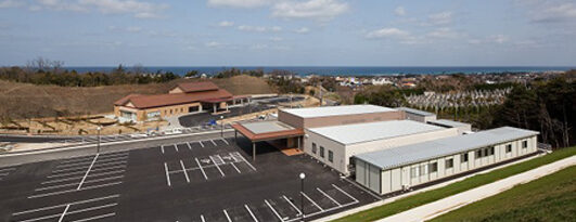 江津葬祭会館駐車場