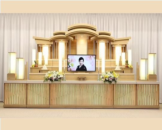 Ｃプラン祭壇 12尺＋袖